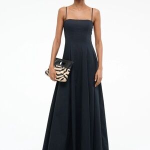 NWT STAUD Wylie Poplin Maxi Dress - size 16